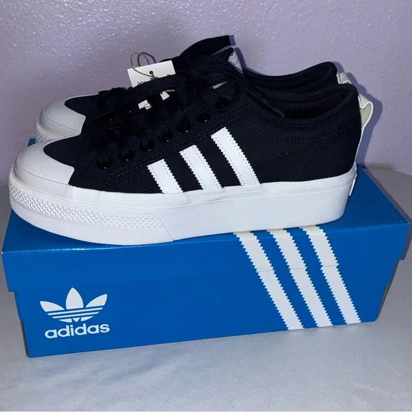 Adidas Nizza Platform Sneakers - Picture 1 of 6
